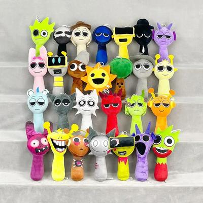 34style Brinquedos de Pelúcia Sprunki Incredibox Boneca de Pelúcia Sprunki Almofada de Jogo Presentes de Aniversário para Crianças Bonecas de Pelúcia Presente de Natal