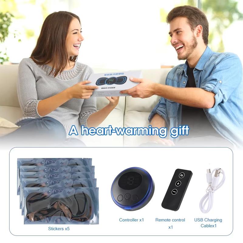 Electric Neck Massager Intelligent Mini  with Adjustable Muscle Stimulator Health Apparaat Elektrisch Multiple Adjustable Levels