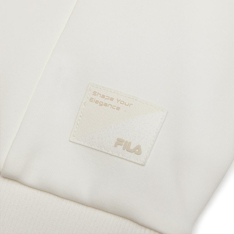 New FILA Sweatshirt Women's Vanilla White A11W441218FIV