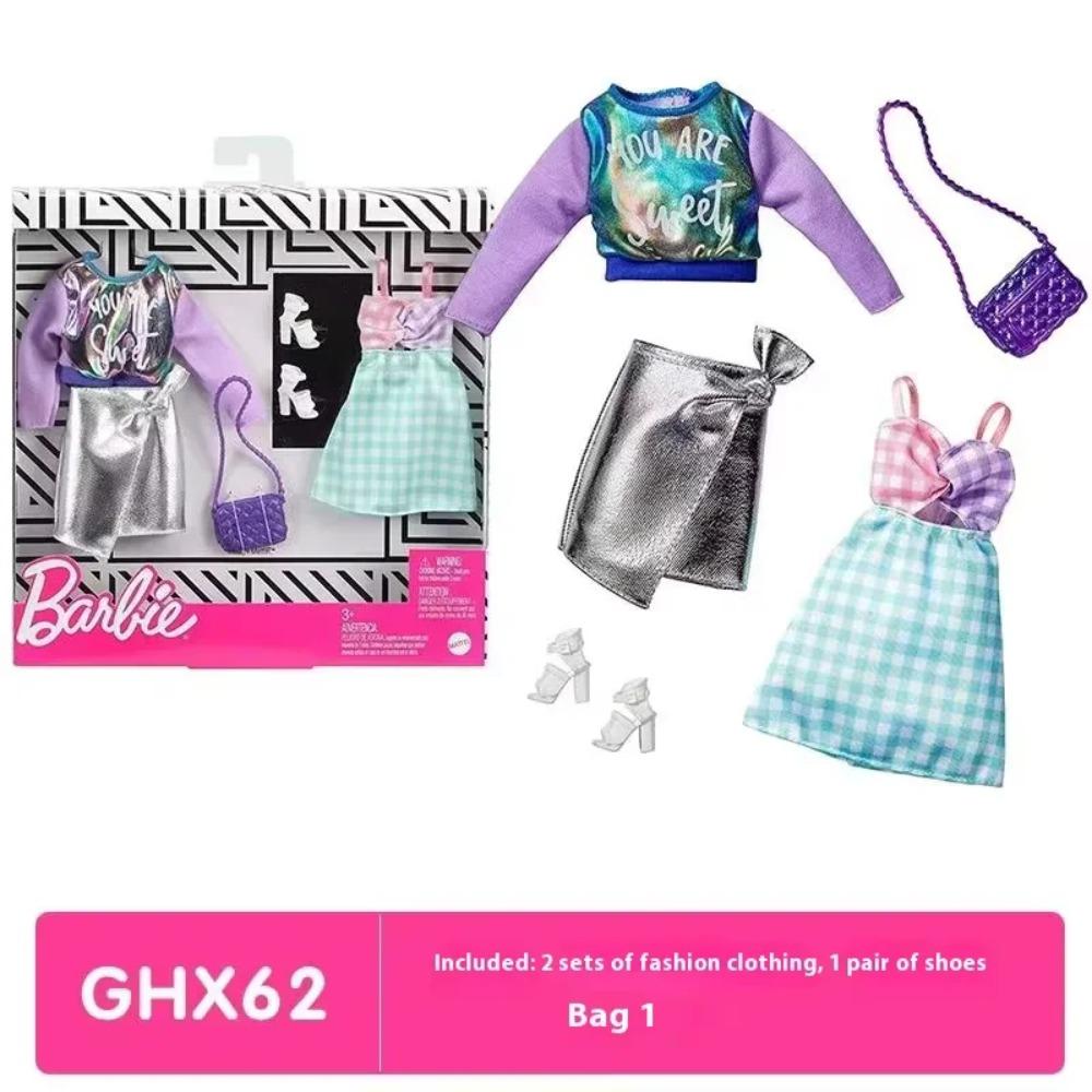 Oryginalna Lalka Barbie Modna Pojedyncza Kombinacja Butów Dziewczęca Księżniczka Zabawka Ubrania Buty Zestaw Kolekcjonerska Figurka