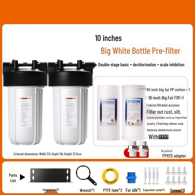 LISM 10-inch High-Flow Dual-Stage Pre-Filter System