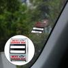 Easy-toOil Change Service Reminder Stickers Low-Tack 2x2 Car Adhesive