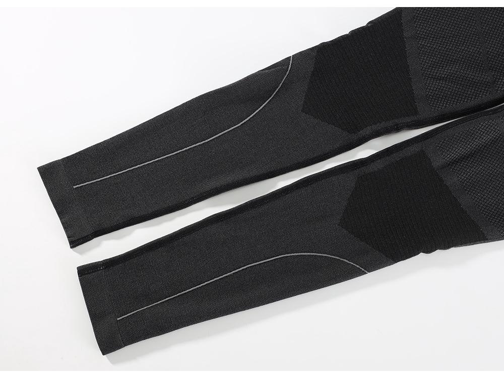 Set Base Layer Senza Cuciture ESDY per Outdoor, Yoga, Sci e Fitness (Modello A204)