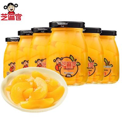 Zhima Officer Sweetened Yellow Peach Cans