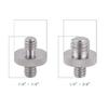 Quick Release Plate 1/4 To 3/8Screw Adapter Providing Reliable Stability for Cameras In Various Shoot Environment