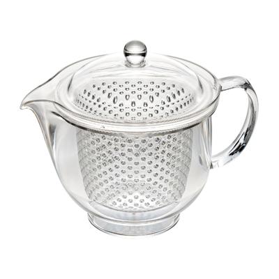 Akebono Sangyo Ľahký a nerozbitný čajník, 480 ml, Živica Tritan, Priehľadný čajník, Veľký, Vyrobené v Japonsku, TW-3717