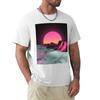 80s R I S E R Tshirt Basic Breathable Solid Color Tshirt