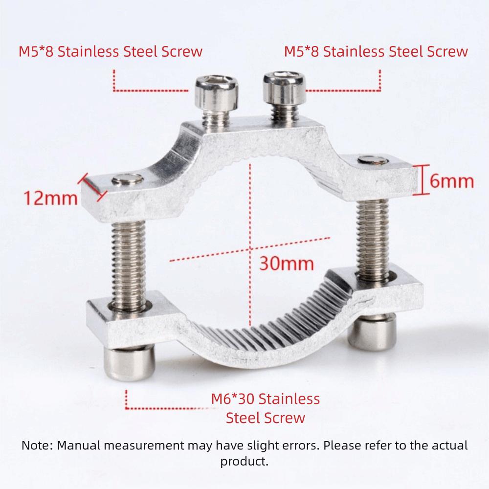 Frame Pipe Motorcycle Spotlight Holder GPS Phone Headlight Multifunctional Clamp Electric Bike