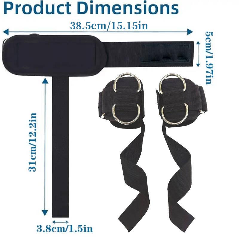 1 Paire de Sangles de Musculation Avec Bandes de Poignet Rembourrées Sangles de Deadlift pour la Salle de Sport Sangle de Musculation Antidérapante pour l'Entraînement de la Force