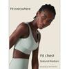 Supeitao Bubble Wrap Push up Sports Bra High Strength Beauty Back Yoga Vest Fashion Tape Workout Bra Naked Women Sense