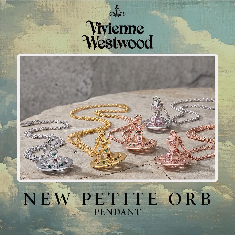 Vivienne Westwood Petite Orb Brass Necklace 63020098/02P019