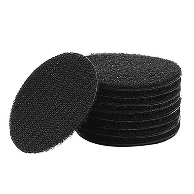 10Pcs Strong Self Adhesive Hook and Loop Fastener Tape DIY Nylon Sticker for Adhesive Fastener Hook Loop with Glue Anti Slip Mat