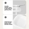 2Pcs Suction Cup Sink Strainer Basket Creative Punch-free Fruit Washing Filter Rack Multifunctional Detachable