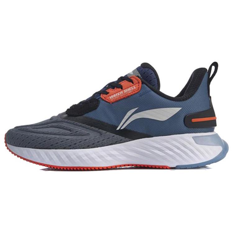 New LiNing Cloud 5 V Shield Low Top Running Shoes Men's Medium Indigo ARHP143-3