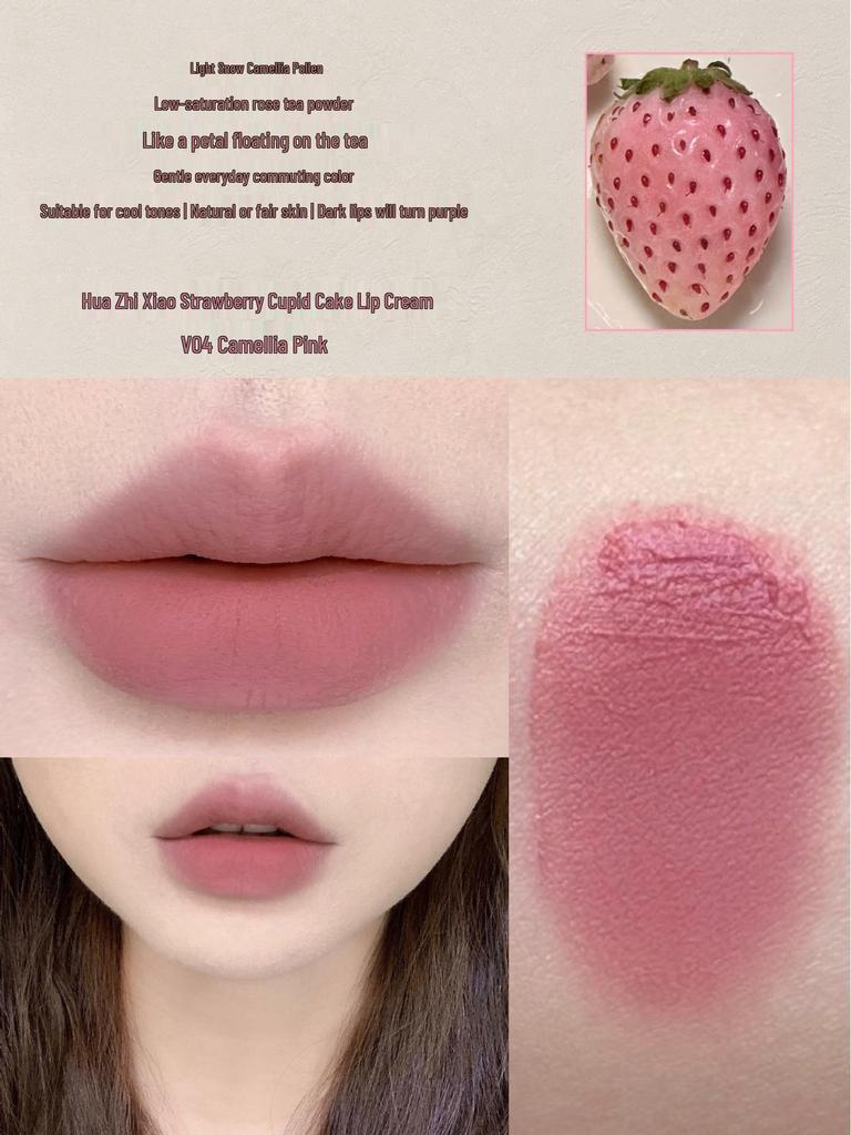 FlowerKnows Strawberry Cupid Mattifying Lip Cream - Autumn/Winter Collection
