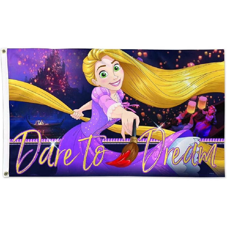 Флаг WinCraft Disney 3 x5 Делюкс RAPUNZEL DARE TO DREAM