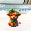 Car Acrylic Stylish Pendant Perfect For Decorative Touch In Vehicles And Trees Holiday