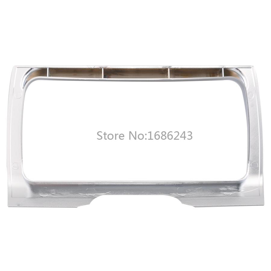 Motorcycle Accessories Inner Fairing Tri-Line Gauge Stereo Switch Cover Accent Trim Chrome For Harley Electra Glide Street Glide