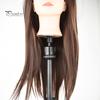 Hair Perming Training Wig Stand Aluminum Alloy Tripod, Adjustable Mannequin Head Stand, Professional Styling Reinforced for Cosmetology, Hairdressing