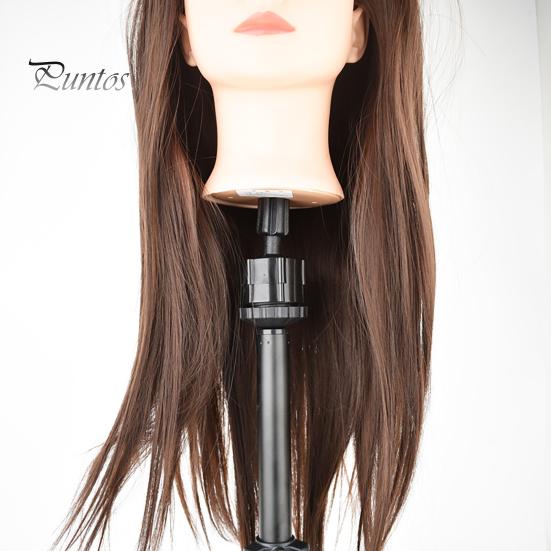 Hair Perming Training Wig Stand Aluminum Alloy Tripod, Adjustable Mannequin Head Stand, Professional Styling Reinforced for Cosmetology, Hairdressing