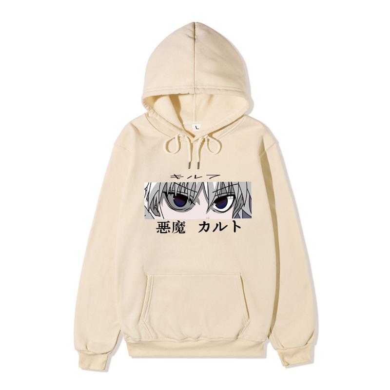 Japanischer Anime Hoodies Hunter X Hunter Vollzeit Hunter Print Pullover Männer Frauen Hoodie Sweatshirt