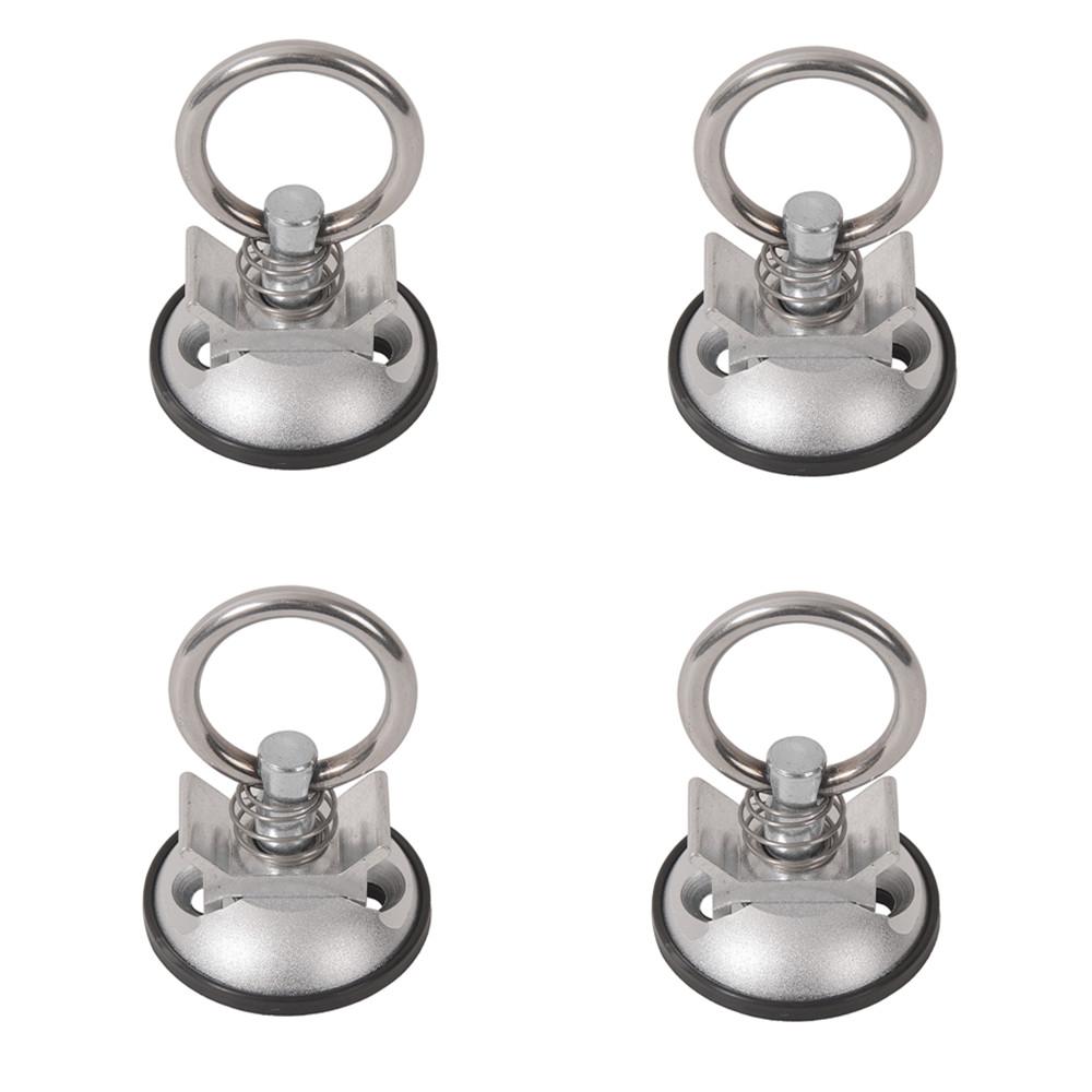 Universal Anchor Track Tie Down Anchor Point Tracking Motorcycle Bikes Trailer Ring Bolts