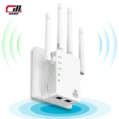 NDUP WiFi Extender – Covers 12,880 Sq. Ft., Supports 105 Devices, 1200Mbps Dual-Band Signal Booster for Indoor & Outdoor Use!