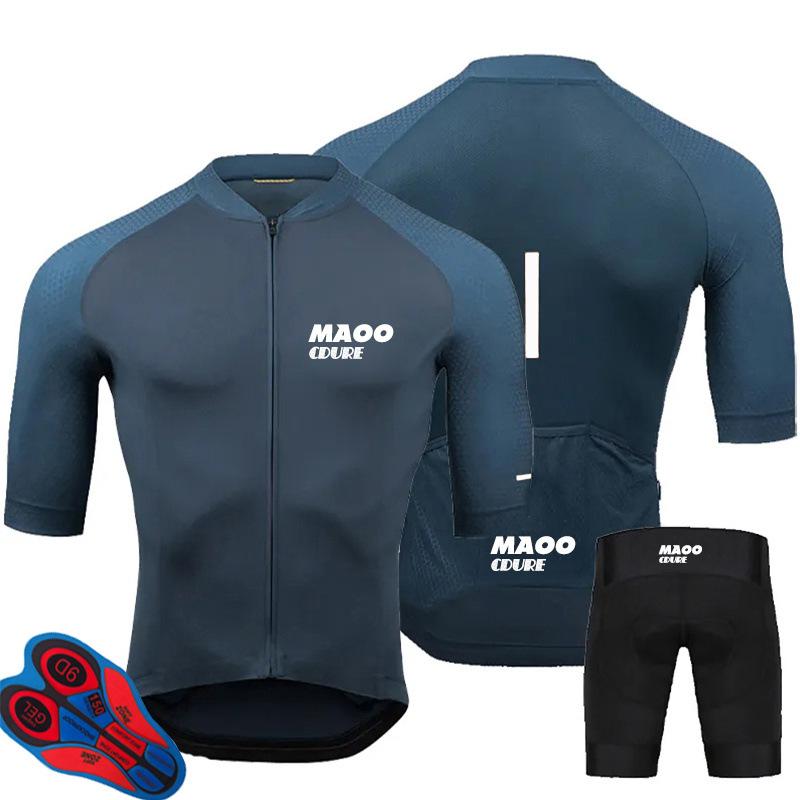 Radbekleidung, Rennräder, Fahrrad-Ausrüstungssets, Radsport-Overalls, Enganliegende Version, Kurzarm-Oberteile, Kostenloser Versand.