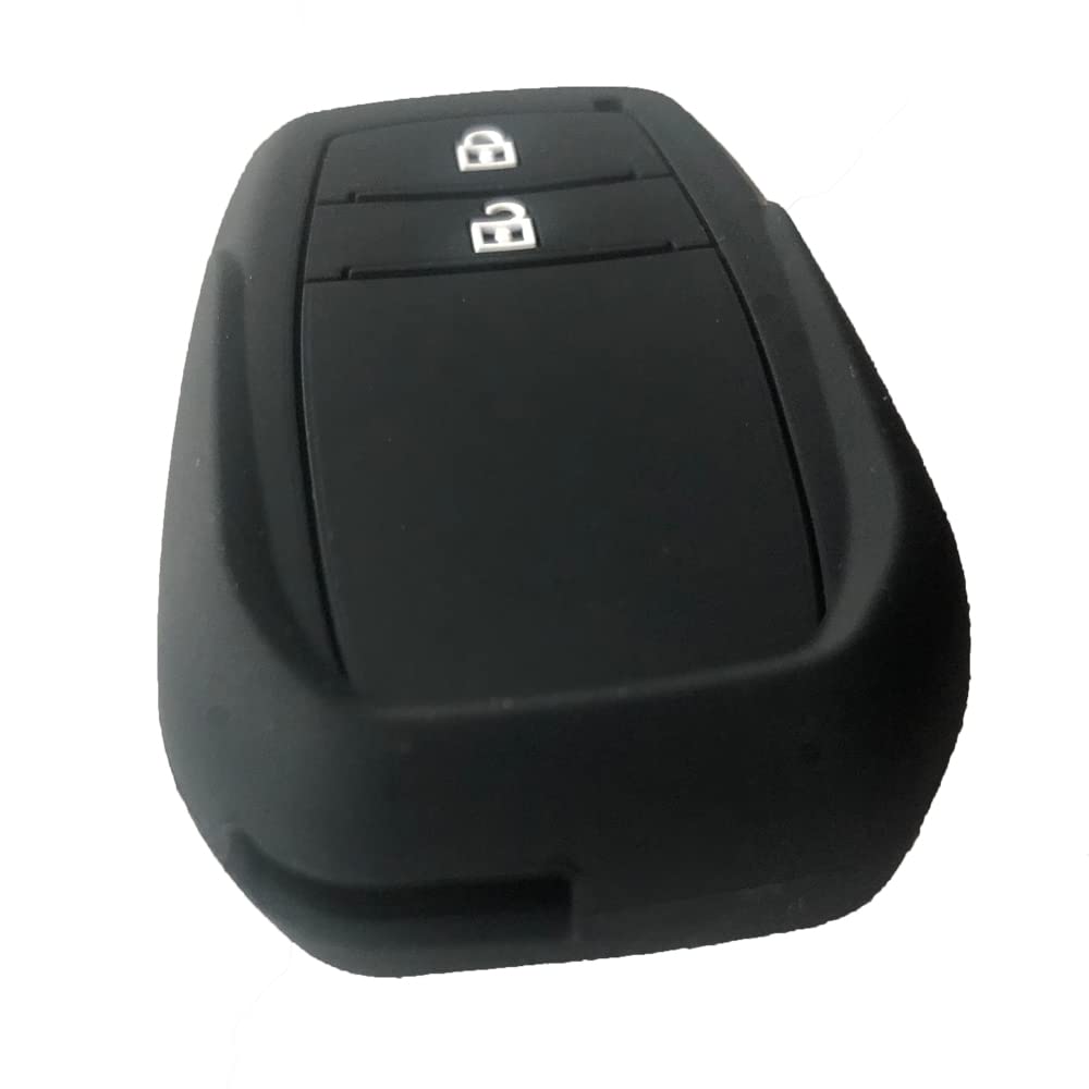 Kinotaka Silicone 2 Button Smart Key Case for Toyota Key Cover for Yaris Cross,