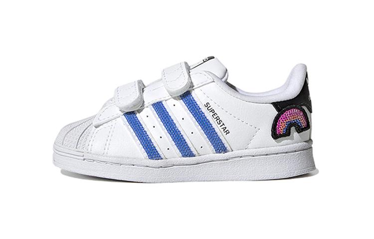 

Adidas Originals SUPERSTAR Comfortable Slip Resistant Abrasion Resistant Low top Toddler Shoes Infant And Toddler GV9012 23.5