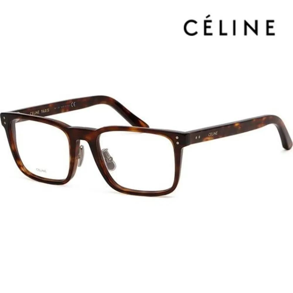 

[Celine] Eyeglass Frames CL50030J 054 Leopard Print Square Fashion Horn-rimmed Glasses