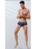 Men's Ice Silk Breathable Mid-Waist Briefs - Large Size Summer Underwear