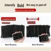 Black U-Shaped Hairpin Clip for Thick Hair - Bun Fixation Hair Accessory
