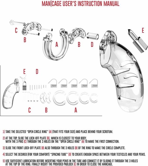 9 cm Penis Käfig - Keuschheit