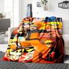 1pc Narutos Epic Adventure Flannel Blanket for Super Soft Cute Comfort Blanket for Travel Bedding Couch Sofa Blanket Y72346