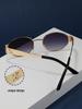 Retro Oval Street Style Sunglasses: Unisex Fashion Eyewear