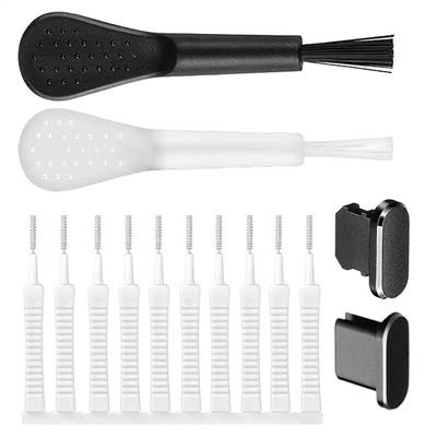 Kit de Ferramentas Limpador Removedor de Poeira Para Alto-falante de Celular, Fones de Ouvido, Porta de Carregamento - Escova de Limpeza à Prova de Poeira