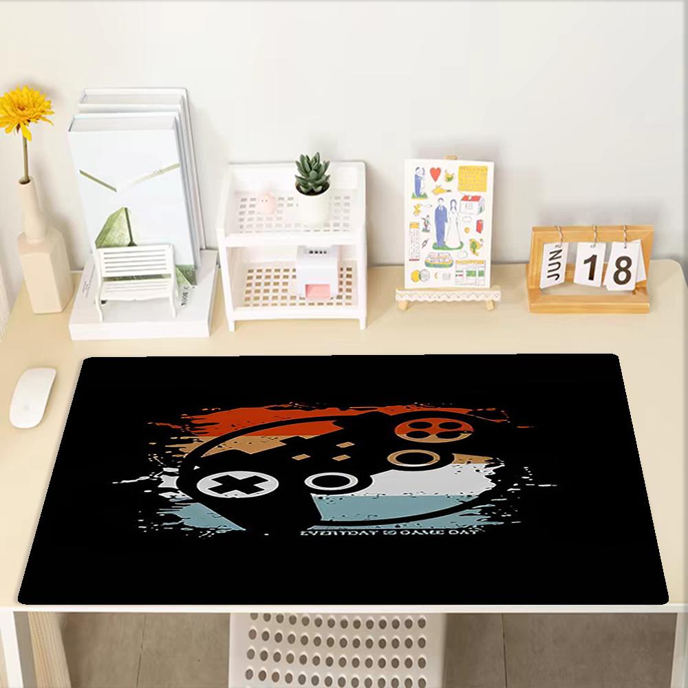 Game Controller Theme Mouse Pad, Non Slip Rubber Base, Multifunctional Office & Home Decor, Perfect for Workspace Personalization.