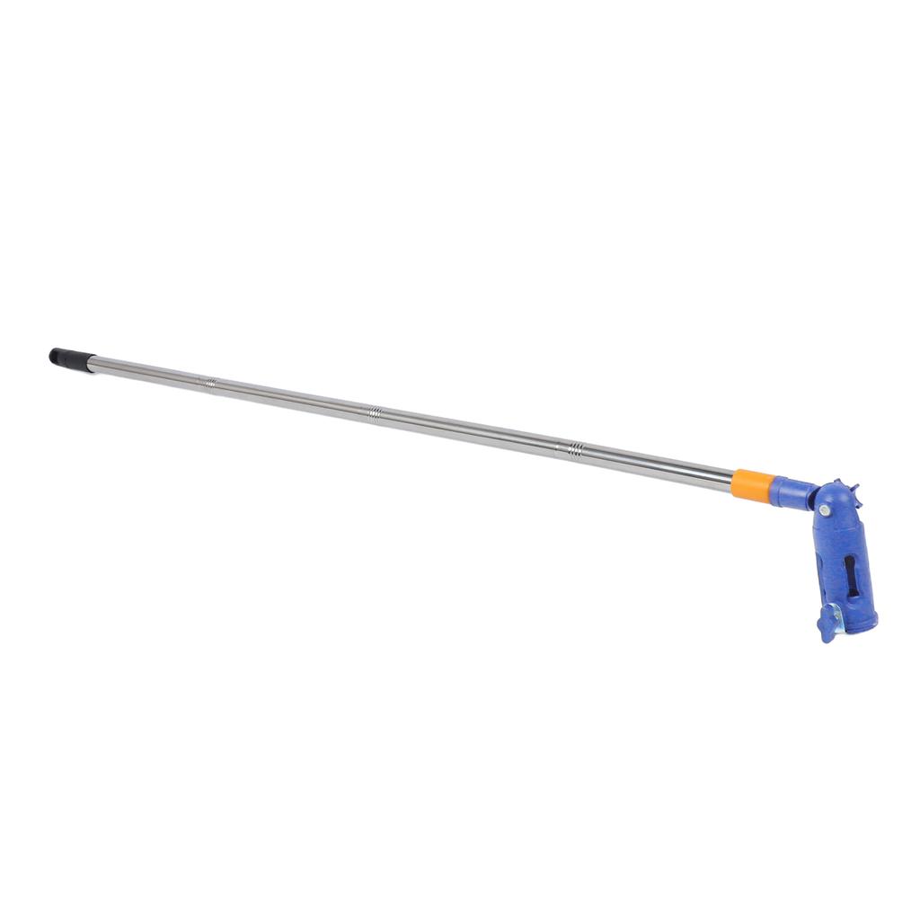 Pinselverlängerung aus Edelstahl und Kunststoff, 180° drehbar, Verlängerungsstange für Farbroller und Pinsel an Ecken und Kanten