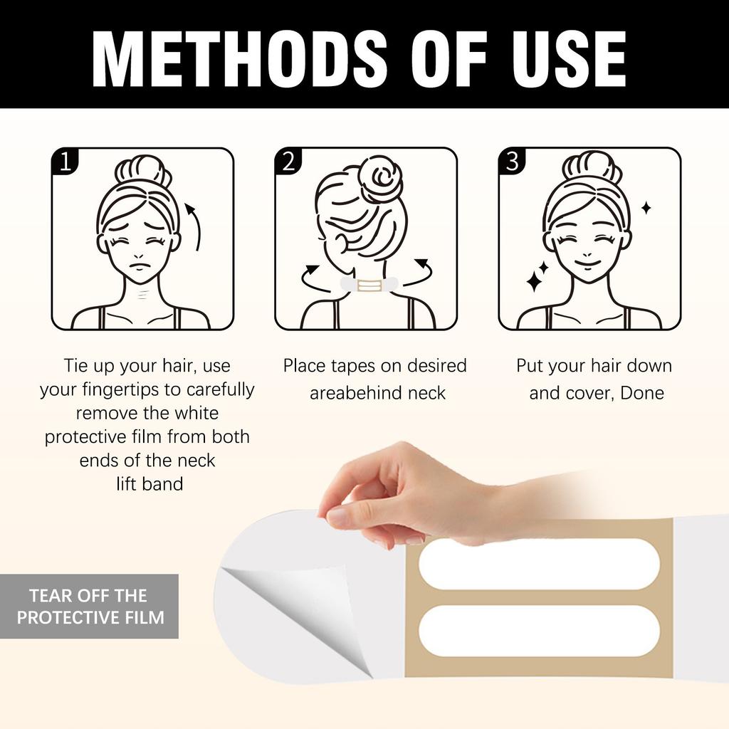 Firming And Lifting Patch To Improve And Reduce Neck Lines Breathable And Comfortable Firming And Lifting Neck Patch 12pcs