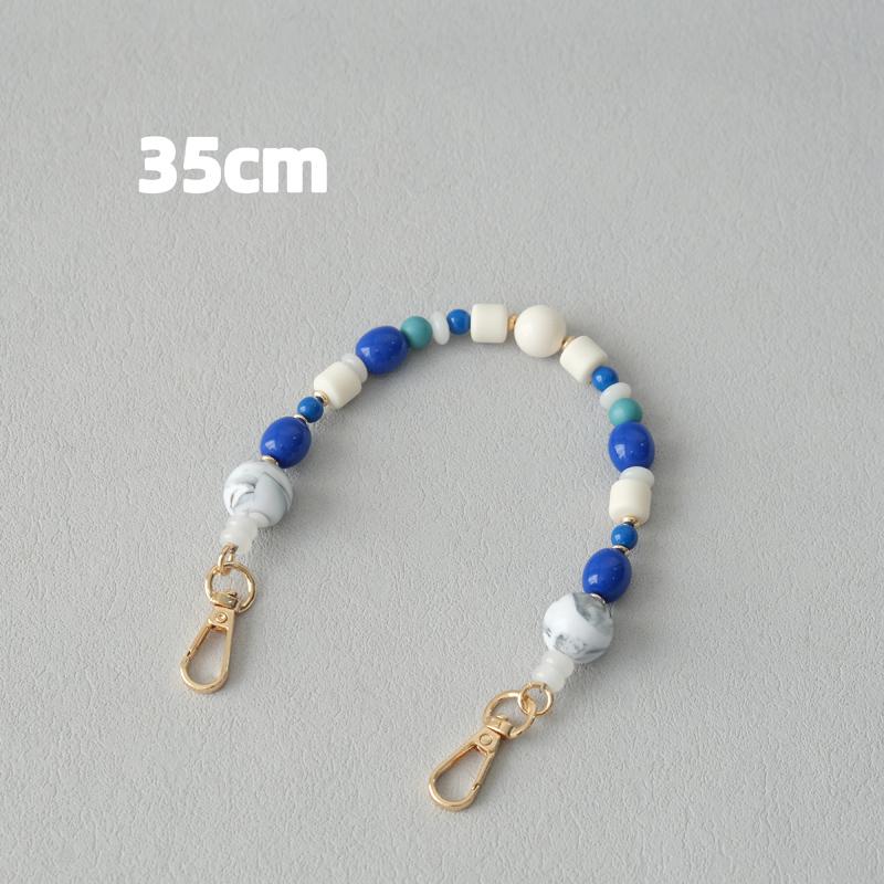 New Fashion Woman Bag Accessory Detachable Candy Beaded Chains Cute Acrylic Luxury Strap Women Elegant Bag Shoulder Handle Chain