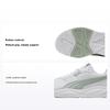 90S Runner Cushioning Sports Fabric Synthetic Leather Low-Top Running Shoes Unisex Running Shoes White Gray Green 373017-21
