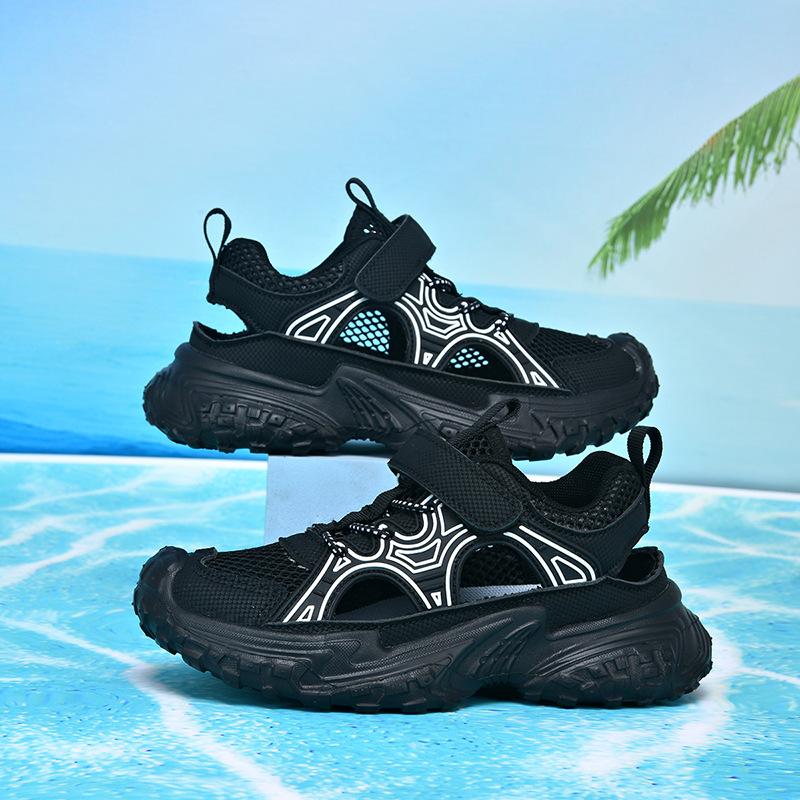 

Classmate baby summer breathable boys and girls beach shoes soft soles 2-year-old children s dad shoes mesh shoes trendy sneakers 38