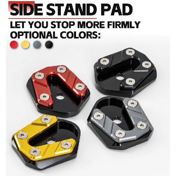 Vespa Sprint150 125 Kickstand Support Plate Foot Side Stand Extension Pad For Piaggio Scooter VESPA LX Primavera Sprint 125 150