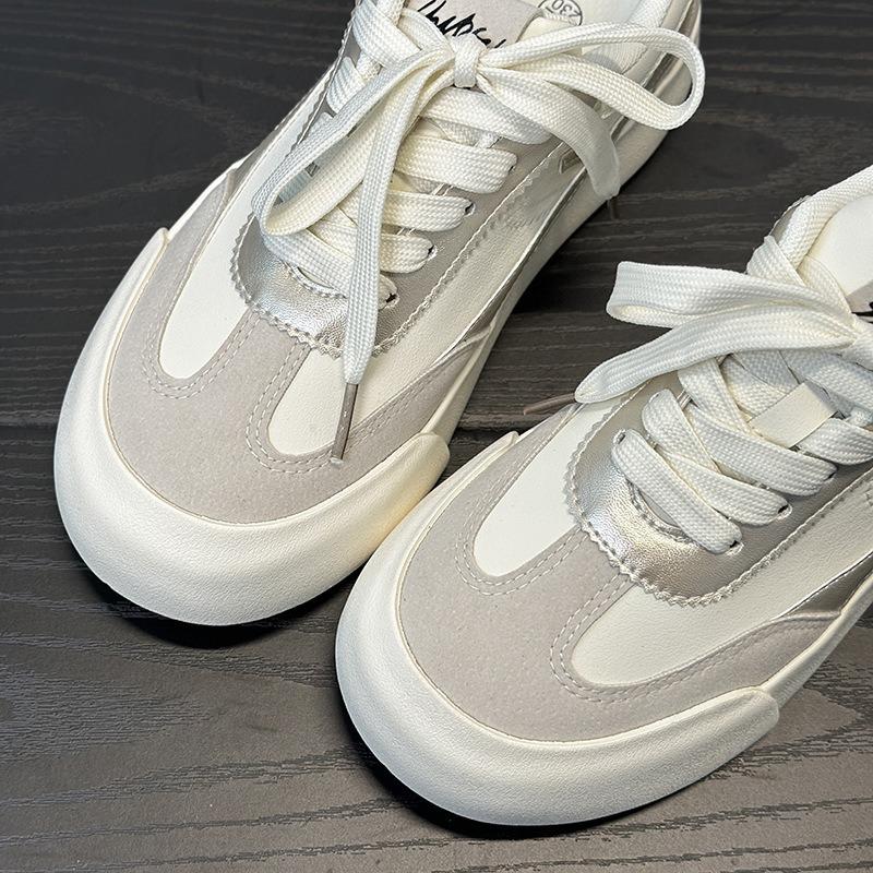 Little White Shoes Women's Autumn New Versatile Round Head Niche Design Women's Shoes Versatile
