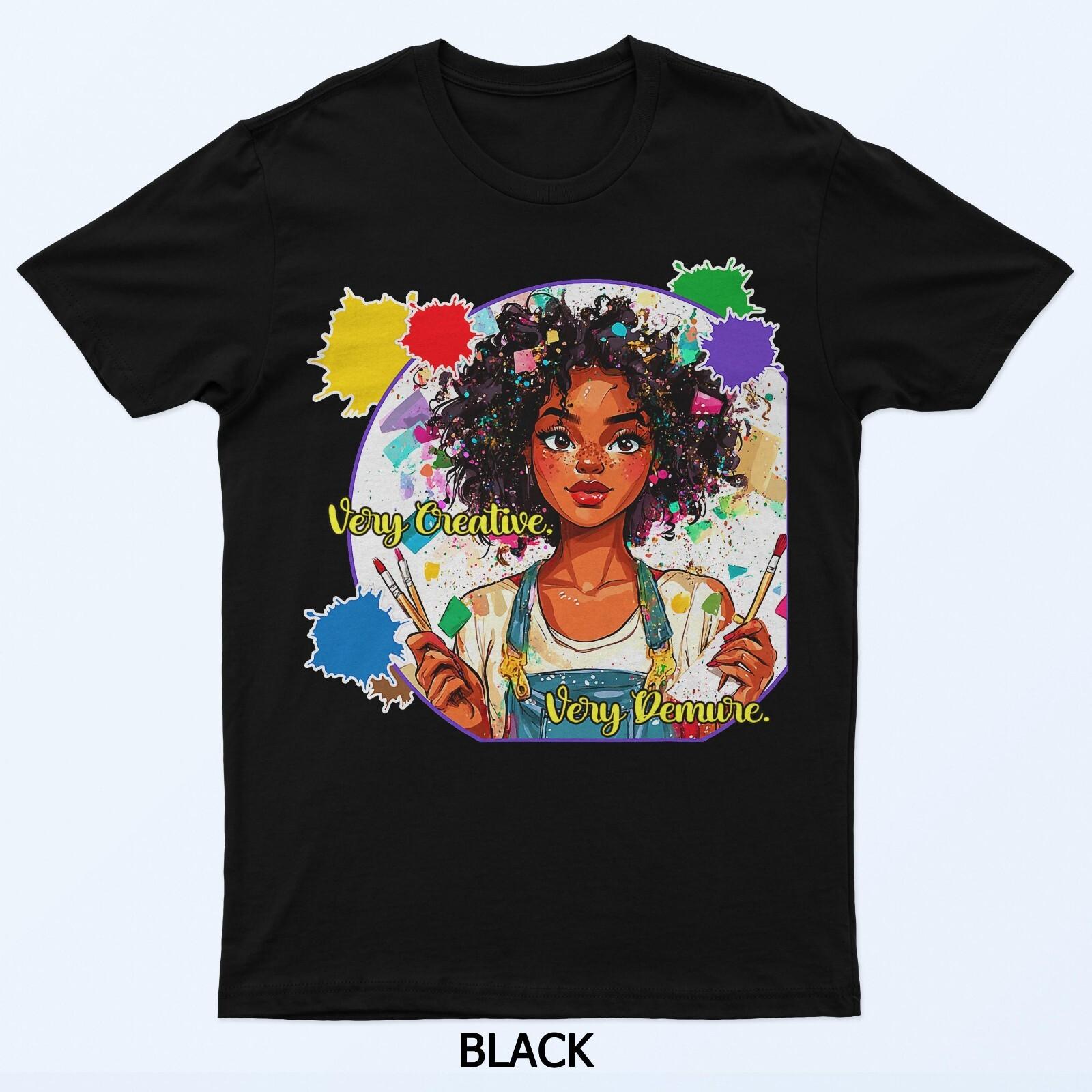 Очень креативная, очень скромная футболка S