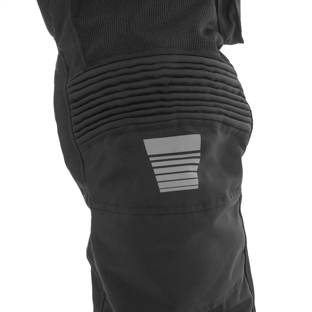 Komine PK-7463 Protective Adventure Mesh Pants for Motorcycles 07-7463 Men's Black 6XL