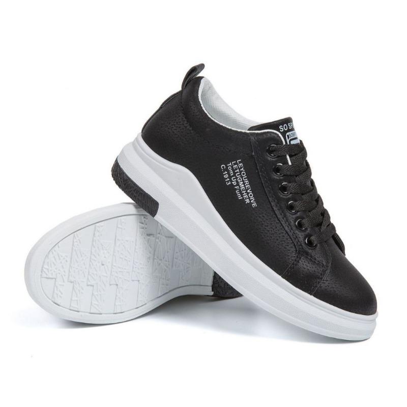 Schuhe Damen Herbst neue Damenschuhe Sportschuhe Damen vielseitige schwarz-weiße lässige Board-Schuhe