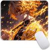 Anime Standard Mouse Pad Demon Slayer Gamer Mouse Mat Small Gaming Mousepad Travel Mouse Mats Non-Slip Office Mousemats