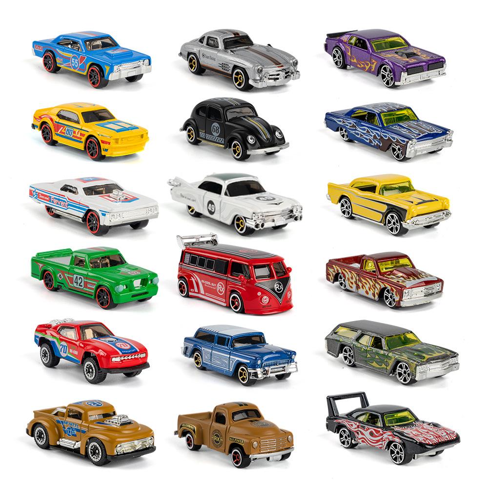 1:64 Strip Packed Alloy Off Road Car Model Simulation Interesting Toy Vehicles Decor Collection Gift For Children Kids